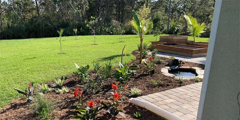Garden Makeover in Vero Beach, Florida
